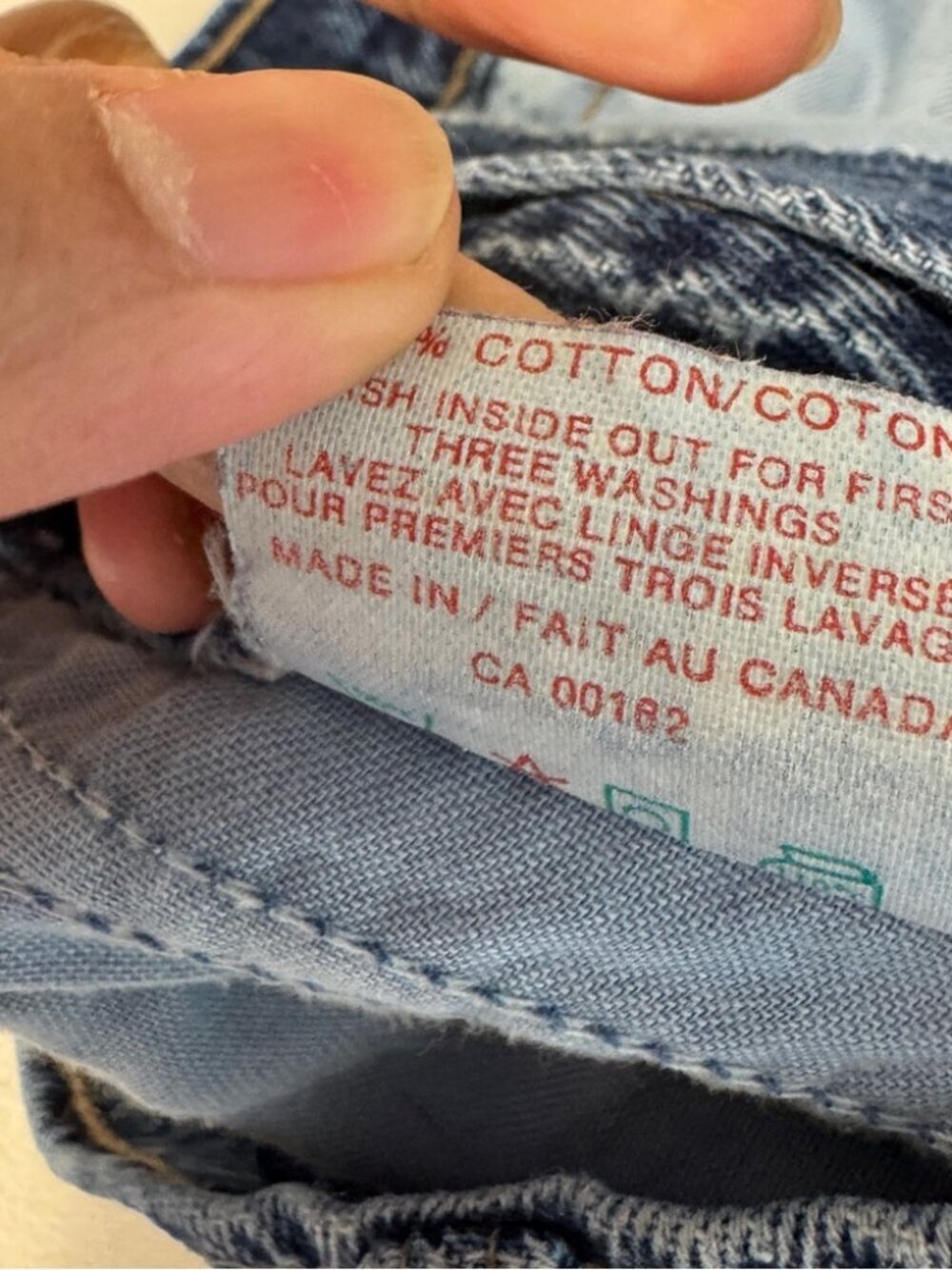 Levis Vintage 90s Distressed Blue Jeans 30 High Rise Mom Fit  Grunge Retro Chic - Picture 14 of 16
